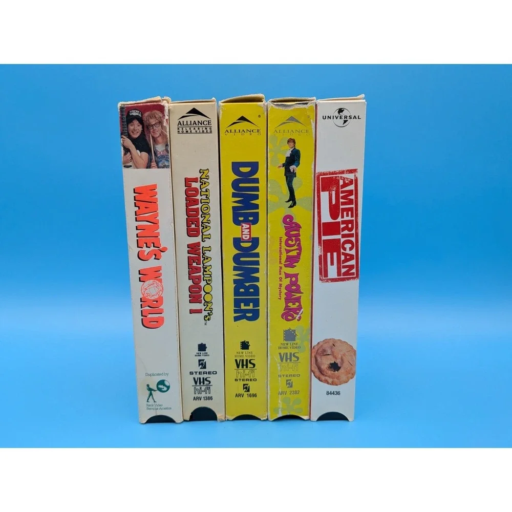90's Comedy VHS Lot (5 Tapes) - Dumb & Dumber, Wayne's World, Austin Powers ++ - Picture 5 of 7